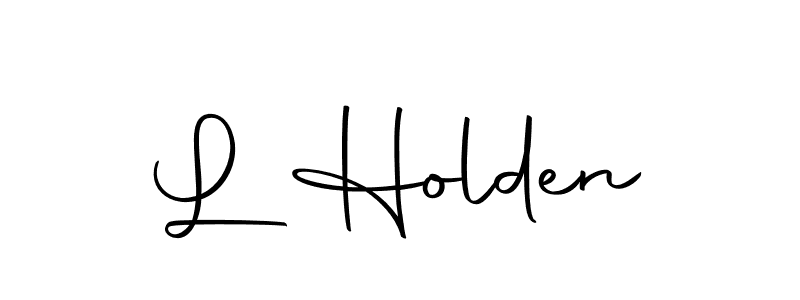 L Holden stylish signature style. Best Handwritten Sign (Autography-DOLnW) for my name. Handwritten Signature Collection Ideas for my name L Holden. L Holden signature style 10 images and pictures png