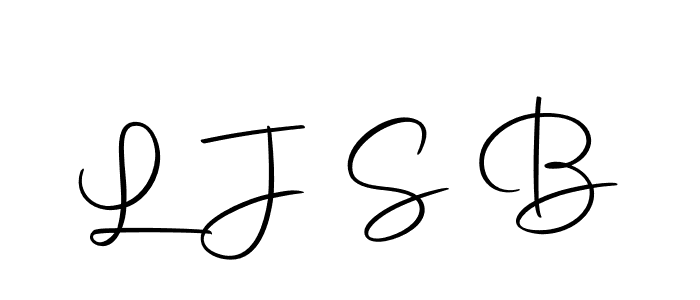 Also we have L J S B name is the best signature style. Create professional handwritten signature collection using Autography-DOLnW autograph style. L J S B signature style 10 images and pictures png