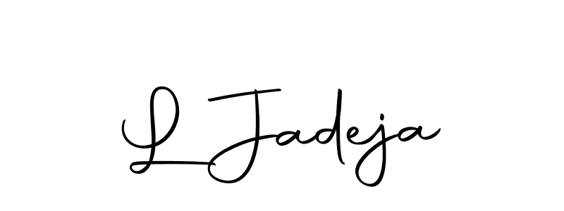 Make a short L Jadeja signature style. Manage your documents anywhere anytime using Autography-DOLnW. Create and add eSignatures, submit forms, share and send files easily. L Jadeja signature style 10 images and pictures png