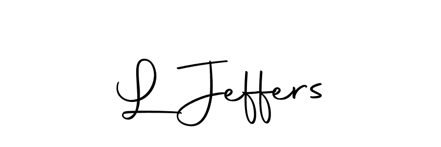 How to make L Jeffers signature? Autography-DOLnW is a professional autograph style. Create handwritten signature for L Jeffers name. L Jeffers signature style 10 images and pictures png