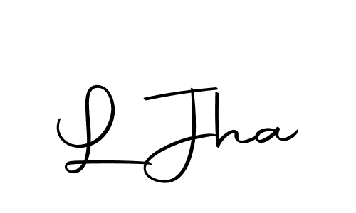 Here are the top 10 professional signature styles for the name L Jha. These are the best autograph styles you can use for your name. L Jha signature style 10 images and pictures png