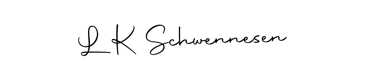 Use a signature maker to create a handwritten signature online. With this signature software, you can design (Autography-DOLnW) your own signature for name L K Schwennesen. L K Schwennesen signature style 10 images and pictures png