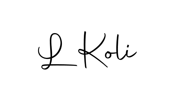 This is the best signature style for the L Koli name. Also you like these signature font (Autography-DOLnW). Mix name signature. L Koli signature style 10 images and pictures png