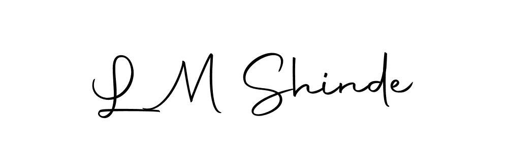 Similarly Autography-DOLnW is the best handwritten signature design. Signature creator online .You can use it as an online autograph creator for name L M Shinde. L M Shinde signature style 10 images and pictures png