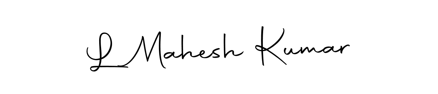 Similarly Autography-DOLnW is the best handwritten signature design. Signature creator online .You can use it as an online autograph creator for name L Mahesh Kumar. L Mahesh Kumar signature style 10 images and pictures png