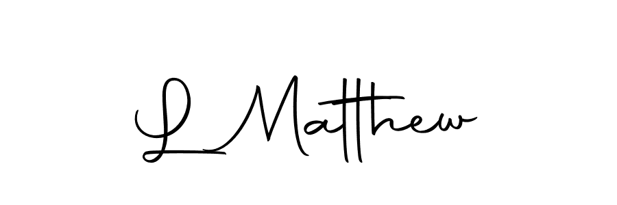 Make a beautiful signature design for name L Matthew. With this signature (Autography-DOLnW) style, you can create a handwritten signature for free. L Matthew signature style 10 images and pictures png