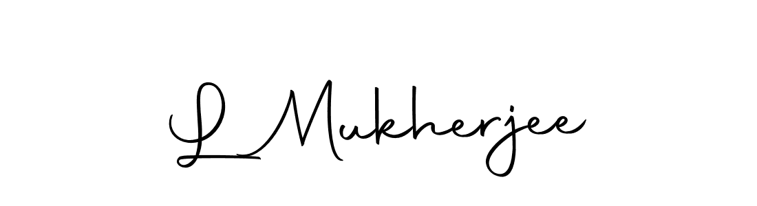 It looks lik you need a new signature style for name L Mukherjee. Design unique handwritten (Autography-DOLnW) signature with our free signature maker in just a few clicks. L Mukherjee signature style 10 images and pictures png