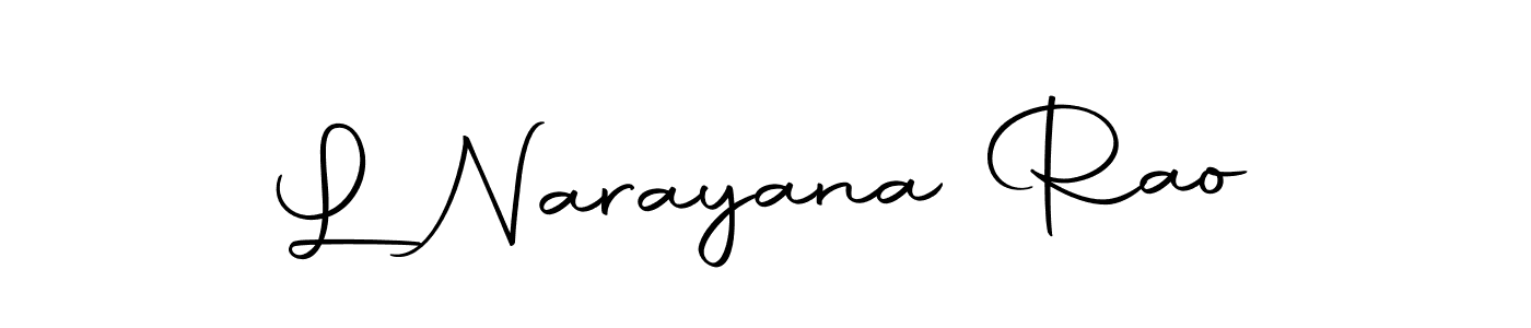 You can use this online signature creator to create a handwritten signature for the name L Narayana Rao. This is the best online autograph maker. L Narayana Rao signature style 10 images and pictures png