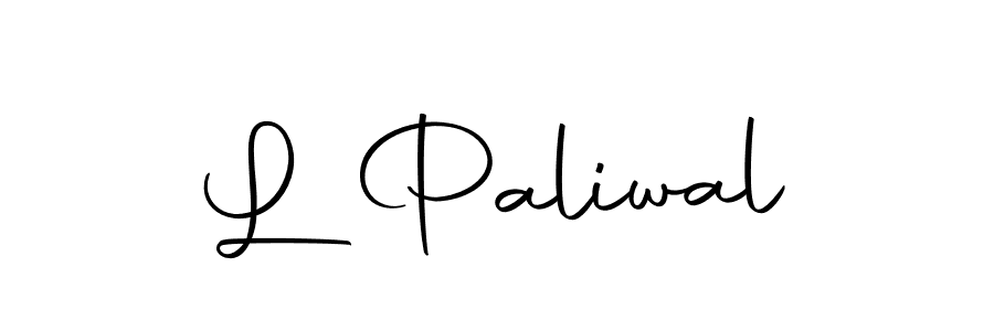 Design your own signature with our free online signature maker. With this signature software, you can create a handwritten (Autography-DOLnW) signature for name L Paliwal. L Paliwal signature style 10 images and pictures png