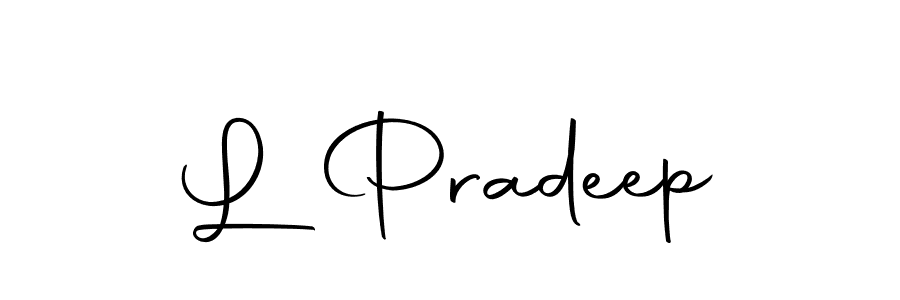 Here are the top 10 professional signature styles for the name L Pradeep. These are the best autograph styles you can use for your name. L Pradeep signature style 10 images and pictures png