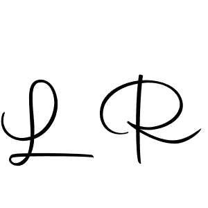 Create a beautiful signature design for name L R. With this signature (Autography-DOLnW) fonts, you can make a handwritten signature for free. L R signature style 10 images and pictures png