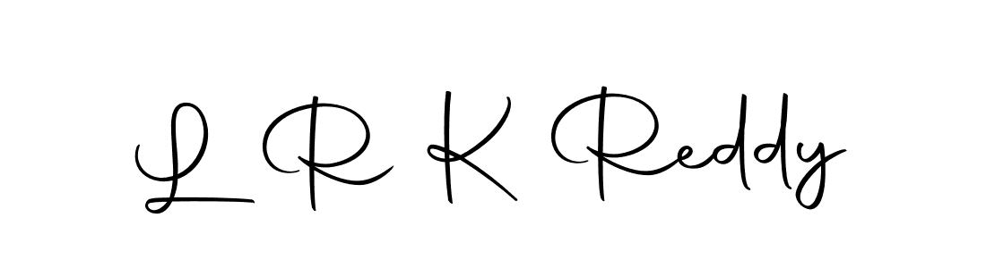 How to make L R K Reddy signature? Autography-DOLnW is a professional autograph style. Create handwritten signature for L R K Reddy name. L R K Reddy signature style 10 images and pictures png