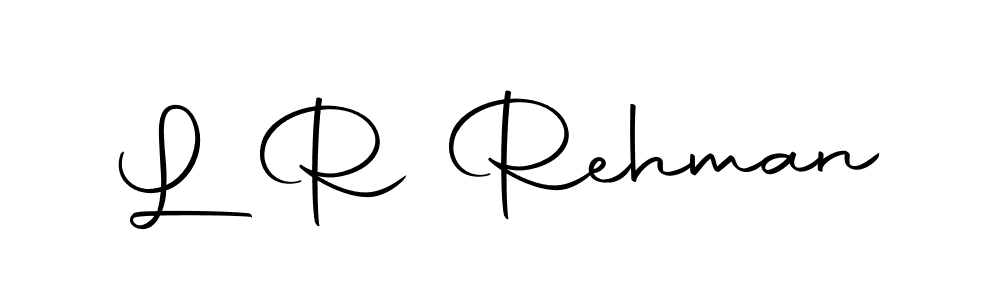 Make a beautiful signature design for name L R Rehman. Use this online signature maker to create a handwritten signature for free. L R Rehman signature style 10 images and pictures png