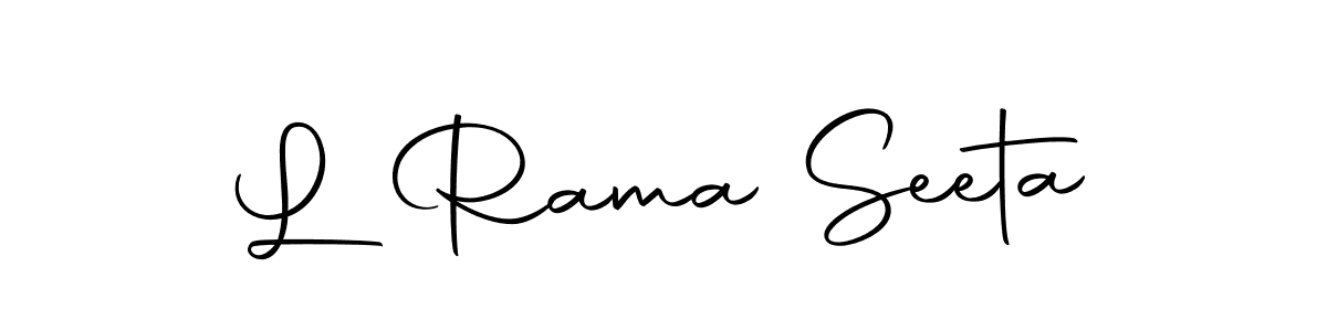 Also You can easily find your signature by using the search form. We will create L Rama Seeta name handwritten signature images for you free of cost using Autography-DOLnW sign style. L Rama Seeta signature style 10 images and pictures png