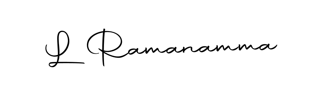 Make a beautiful signature design for name L Ramanamma. Use this online signature maker to create a handwritten signature for free. L Ramanamma signature style 10 images and pictures png