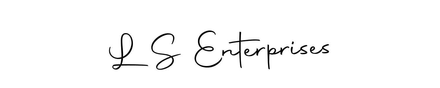 if you are searching for the best signature style for your name L S Enterprises. so please give up your signature search. here we have designed multiple signature styles  using Autography-DOLnW. L S Enterprises signature style 10 images and pictures png