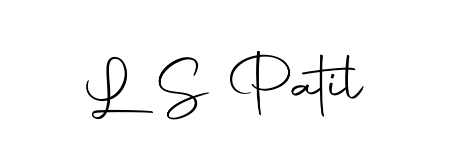 Make a beautiful signature design for name L S Patil. With this signature (Autography-DOLnW) style, you can create a handwritten signature for free. L S Patil signature style 10 images and pictures png