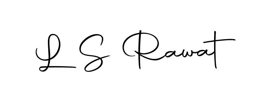 The best way (Autography-DOLnW) to make a short signature is to pick only two or three words in your name. The name L S Rawat include a total of six letters. For converting this name. L S Rawat signature style 10 images and pictures png