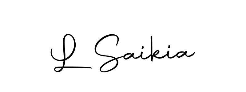 L Saikia stylish signature style. Best Handwritten Sign (Autography-DOLnW) for my name. Handwritten Signature Collection Ideas for my name L Saikia. L Saikia signature style 10 images and pictures png