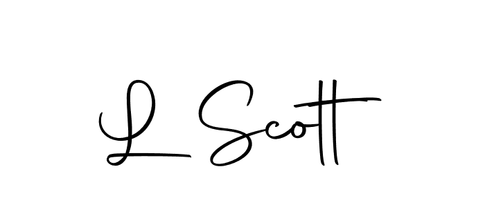 Also we have L Scott name is the best signature style. Create professional handwritten signature collection using Autography-DOLnW autograph style. L Scott signature style 10 images and pictures png