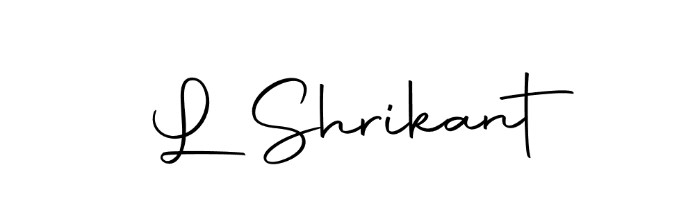 It looks lik you need a new signature style for name L Shrikant. Design unique handwritten (Autography-DOLnW) signature with our free signature maker in just a few clicks. L Shrikant signature style 10 images and pictures png