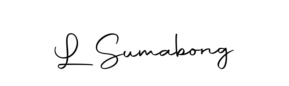 You can use this online signature creator to create a handwritten signature for the name L Sumabong. This is the best online autograph maker. L Sumabong signature style 10 images and pictures png