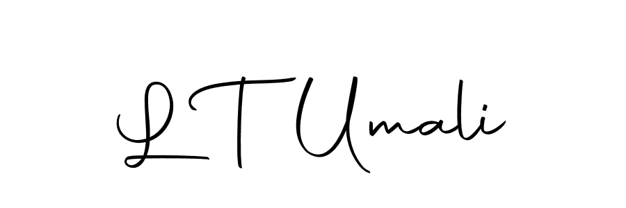 Check out images of Autograph of L T Umali name. Actor L T Umali Signature Style. Autography-DOLnW is a professional sign style online. L T Umali signature style 10 images and pictures png