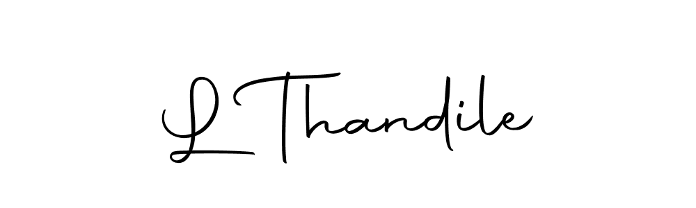 Autography-DOLnW is a professional signature style that is perfect for those who want to add a touch of class to their signature. It is also a great choice for those who want to make their signature more unique. Get L Thandile name to fancy signature for free. L Thandile signature style 10 images and pictures png