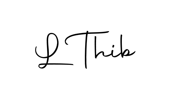 Create a beautiful signature design for name L Thib. With this signature (Autography-DOLnW) fonts, you can make a handwritten signature for free. L Thib signature style 10 images and pictures png