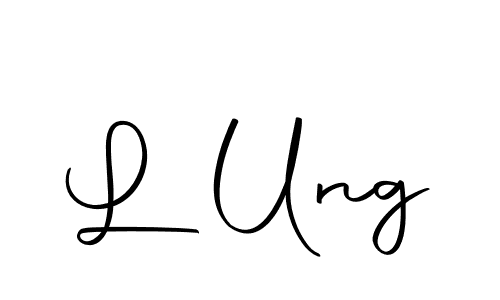 You should practise on your own different ways (Autography-DOLnW) to write your name (L Ung) in signature. don't let someone else do it for you. L Ung signature style 10 images and pictures png