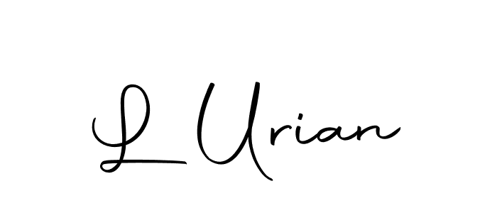 Use a signature maker to create a handwritten signature online. With this signature software, you can design (Autography-DOLnW) your own signature for name L Urian. L Urian signature style 10 images and pictures png