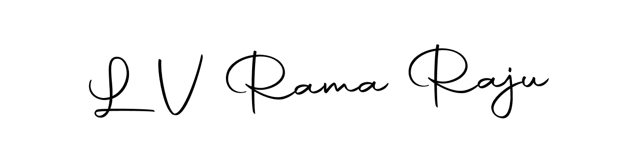 Make a beautiful signature design for name L V Rama Raju. Use this online signature maker to create a handwritten signature for free. L V Rama Raju signature style 10 images and pictures png