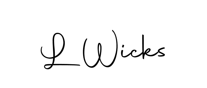 Autography-DOLnW is a professional signature style that is perfect for those who want to add a touch of class to their signature. It is also a great choice for those who want to make their signature more unique. Get L Wicks name to fancy signature for free. L Wicks signature style 10 images and pictures png