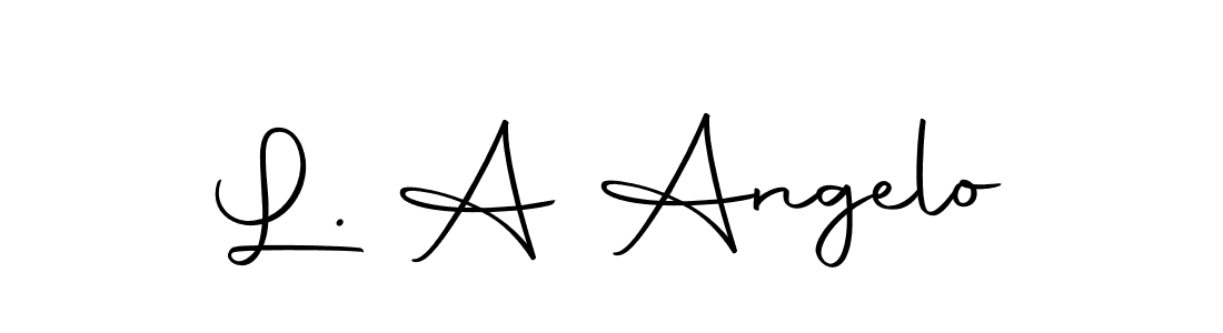 Also we have L. A Angelo name is the best signature style. Create professional handwritten signature collection using Autography-DOLnW autograph style. L. A Angelo signature style 10 images and pictures png