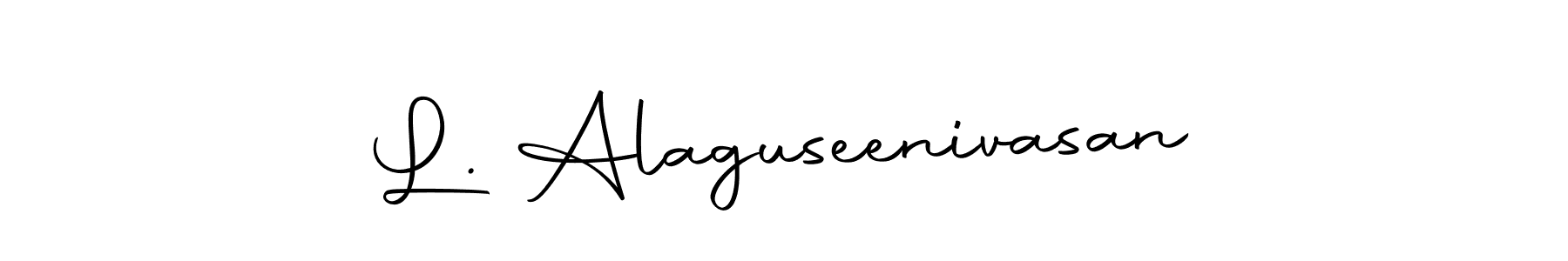 Also we have L. Alaguseenivasan name is the best signature style. Create professional handwritten signature collection using Autography-DOLnW autograph style. L. Alaguseenivasan signature style 10 images and pictures png