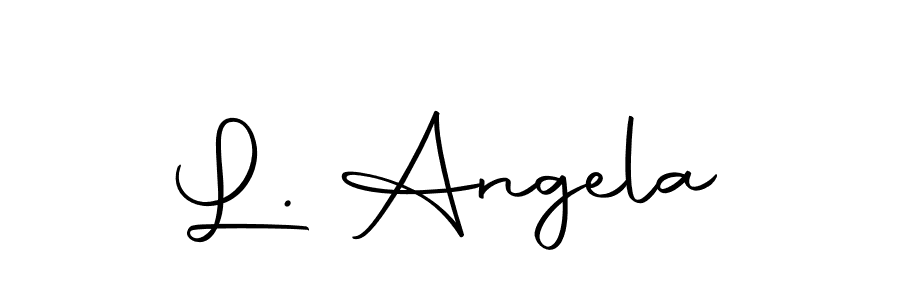 The best way (Autography-DOLnW) to make a short signature is to pick only two or three words in your name. The name L. Angela include a total of six letters. For converting this name. L. Angela signature style 10 images and pictures png