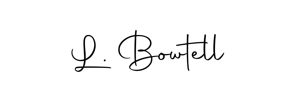 This is the best signature style for the L. Bowtell name. Also you like these signature font (Autography-DOLnW). Mix name signature. L. Bowtell signature style 10 images and pictures png