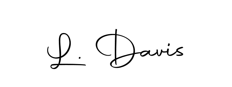 How to make L. Davis signature? Autography-DOLnW is a professional autograph style. Create handwritten signature for L. Davis name. L. Davis signature style 10 images and pictures png