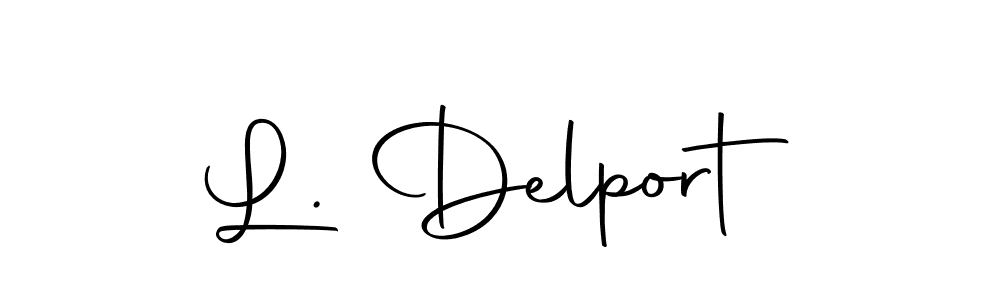 Make a short L. Delport signature style. Manage your documents anywhere anytime using Autography-DOLnW. Create and add eSignatures, submit forms, share and send files easily. L. Delport signature style 10 images and pictures png