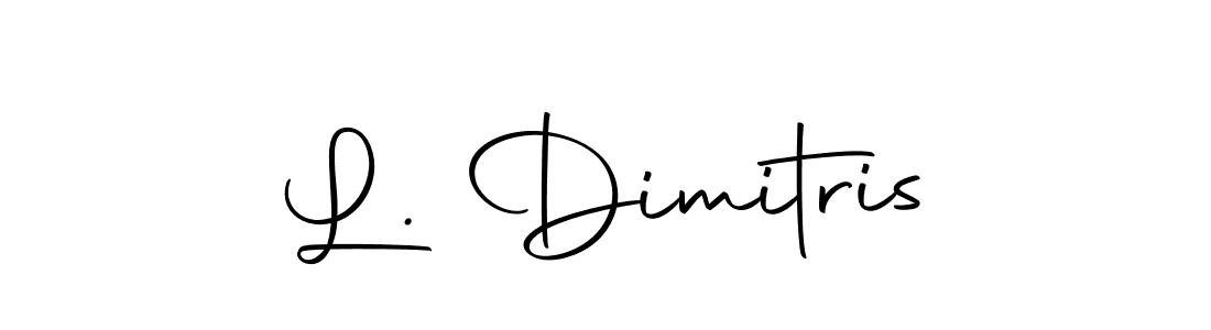This is the best signature style for the L. Dimitris name. Also you like these signature font (Autography-DOLnW). Mix name signature. L. Dimitris signature style 10 images and pictures png