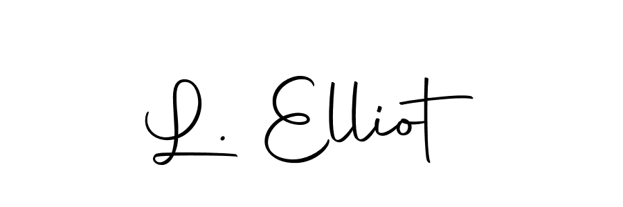 Create a beautiful signature design for name L. Elliot. With this signature (Autography-DOLnW) fonts, you can make a handwritten signature for free. L. Elliot signature style 10 images and pictures png