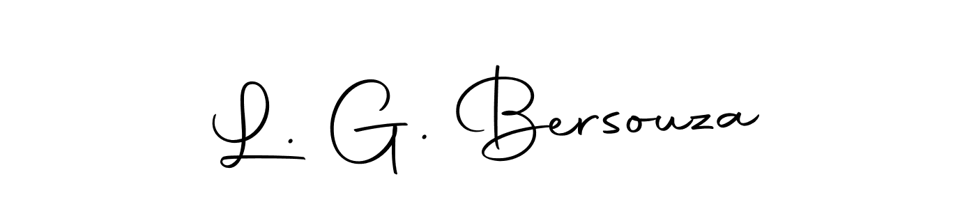 How to Draw L. G. Bersouza signature style? Autography-DOLnW is a latest design signature styles for name L. G. Bersouza. L. G. Bersouza signature style 10 images and pictures png