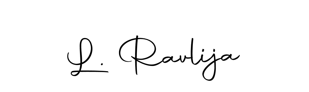 Create a beautiful signature design for name L. Ravlija. With this signature (Autography-DOLnW) fonts, you can make a handwritten signature for free. L. Ravlija signature style 10 images and pictures png