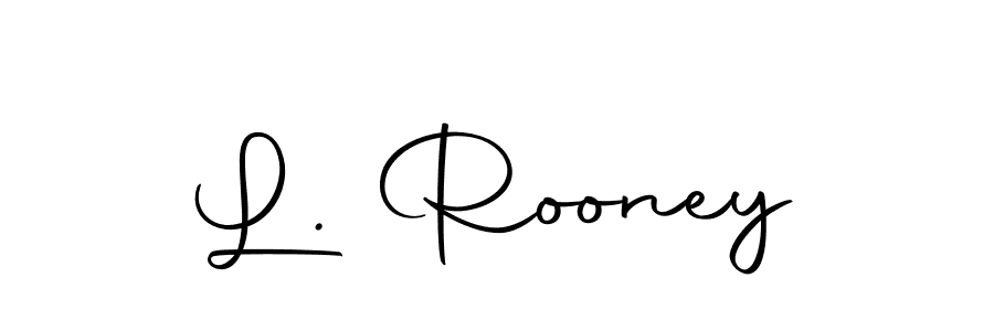 Also we have L. Rooney name is the best signature style. Create professional handwritten signature collection using Autography-DOLnW autograph style. L. Rooney signature style 10 images and pictures png