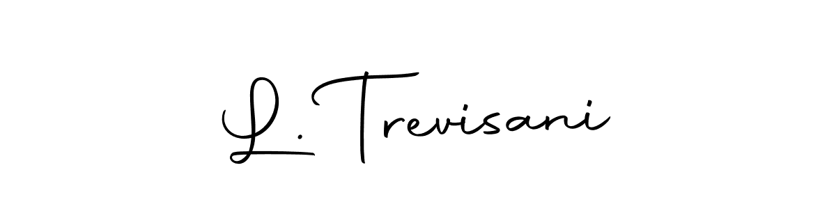 Use a signature maker to create a handwritten signature online. With this signature software, you can design (Autography-DOLnW) your own signature for name L. Trevisani. L. Trevisani signature style 10 images and pictures png