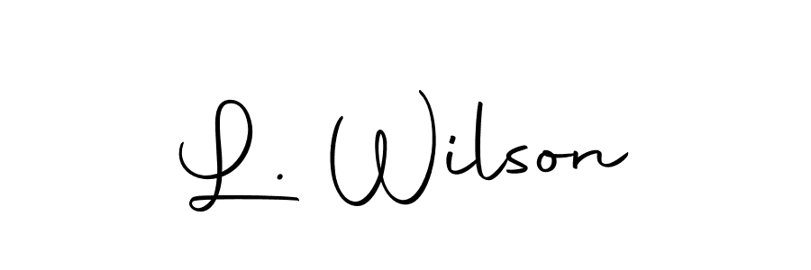 Here are the top 10 professional signature styles for the name L. Wilson. These are the best autograph styles you can use for your name. L. Wilson signature style 10 images and pictures png