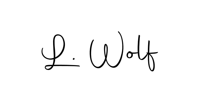 Also You can easily find your signature by using the search form. We will create L. Wolf name handwritten signature images for you free of cost using Autography-DOLnW sign style. L. Wolf signature style 10 images and pictures png