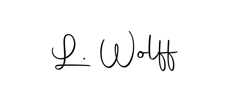 Here are the top 10 professional signature styles for the name L. Wolff. These are the best autograph styles you can use for your name. L. Wolff signature style 10 images and pictures png