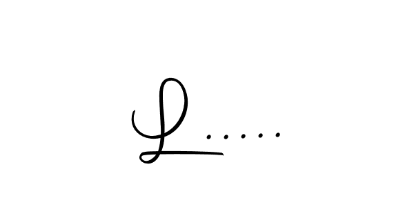 Design your own signature with our free online signature maker. With this signature software, you can create a handwritten (Autography-DOLnW) signature for name L...... L..... signature style 10 images and pictures png