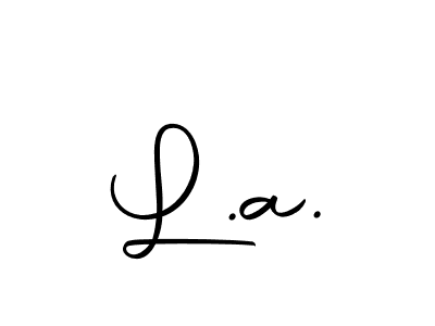 How to Draw L.a. signature style? Autography-DOLnW is a latest design signature styles for name L.a.. L.a. signature style 10 images and pictures png